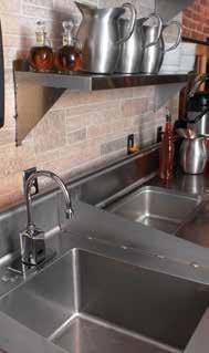With a hands-free faucet, the risk of contamination is greatly reduced cutting staff absenteeism and protecting everyone s health.