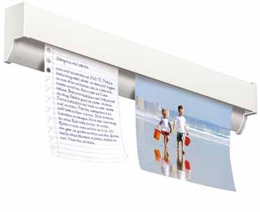 The Info Rail is ideal for sharing information in a space. Think of grocery lists, drawings, pictures or recipes.