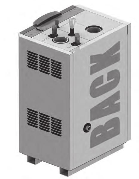Brute HIGH EFFICIENCY COMMERCIAL BOILERS AND VOLUME WATER HEATERS Page 3 GAS CONNECTION PRV WATER OUTLET AIR INLET