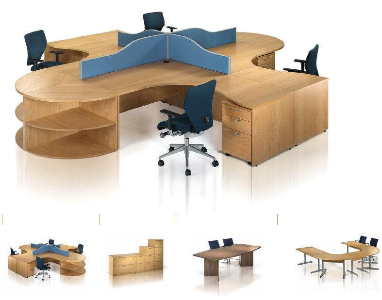 A Range 6 The A Range of wood veneered desks, workstations, meeting tables, storage units and conference tables enables a complete office environment to be created with a coordinated appearance.