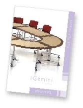 When not in use, G Range tables can be stored upright to release valuable space for other uses.