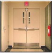 Opening Protectives, 2010 edition. Non-rated doors are NOT subject to annual inspection and testing of NFPA 80 and NFPA 105.