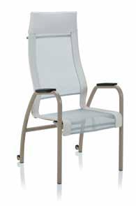 Patient Room Rose Chair Its distinctive dynamic motion therapeutically reduces anxiety and promotes circulation and relaxation.