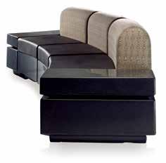 Lobby / Lounge Arissa Collection A revolutionary universal lobby/ lounge seating collection that blends form, scale and carefully crafted geometry allowing virtually any user, regardless of size, to