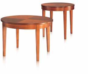Designed by Dan Cramer and Paul James, Affina occasional tables are offered in a variety of sizes and heights with the option of laminate or veneer tops.