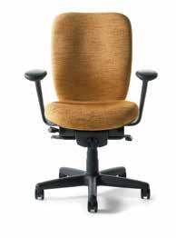 Armless, fixed arms, height-adjustable arms, or pivoting armcaps Poly or upholstered back Task stool also available Impress Task