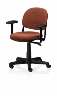 Simple or advanced function Mid-back and high-back styles Armless, T arms or loop arms OnTask Chair When a simple, effective and attractive task chair is the goal, OnTask is the solution.