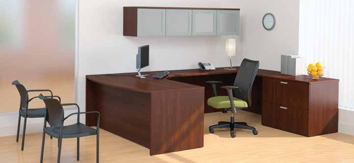 Desks, returns, bridges, credenzas and corner units Full-height or partial-height modesty panels and privacy screens and full end panels All Terrain