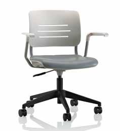 Chair When a simple, effective, and attractive task chair is the goal, OnTask is the solution. It combines contemporary style with simple, essential functions at a modest price.