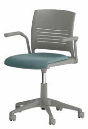 Simple or advanced function Mid-back and high-back styles Armless, T arms or loop arms Strive Task Chair With incredible comfort and a back that encourages movement and relaxation, Strive task chair