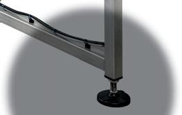 (LxWxH) type of stand 1800 mm x 85 mm x 875 mm 1800 mm x 150 mm x 875 mm feet castors flap reject