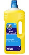 Prof Flash Neutral Multi Surface & Floor Cleaner 2 x 5 ltr 4015600553210 Prof Flash Neutral Multi Surface Spray 10 x 750ml 4015600554057 ph neutral formula helps retain the natural