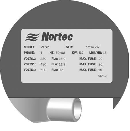 4 After unpacking, inspect equipment for damage and if damage is found, notify the shipper promptly. 5 All Nortec products are shipped on an FOB factory basis.