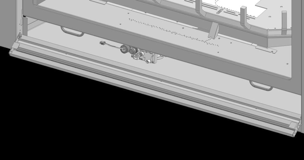 Insert upper hood flange into clips located at top of upper air passage, keeping in mind this is a fairly