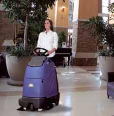 The Radius 300 sweeper is built to perform fast, efficient sweeping on carpeted or hard floors.