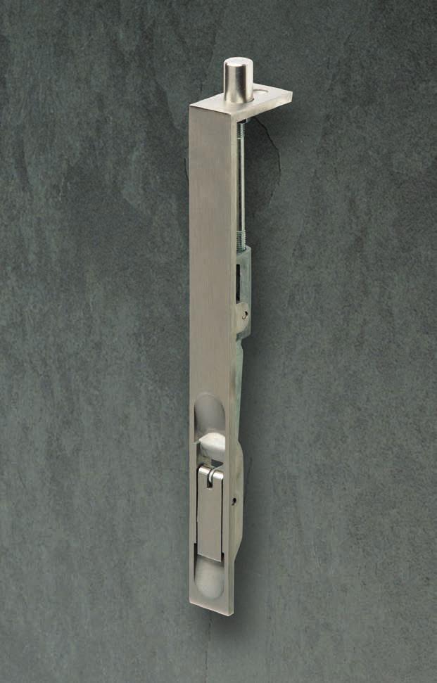 ASL005 / 105 ASSA ABLOY Mortice Escape Lock Grade 304 stainless steel forend and strike ASFB001 / 101 ASSA ABLOY Flushbolt Grade 304 stainless steel BS EN 179 : 3-7-6-B-1-3-4-2-A-D ASFB001 / ASFB101