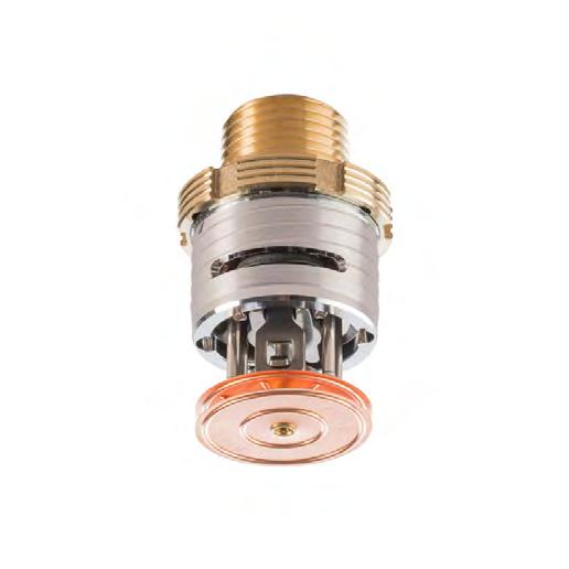 General Description The Model RD205 Residential Flat Concealed Sprinklers are automatic sprinklers of the compressed fusible solder type. These are decorative and fast response.