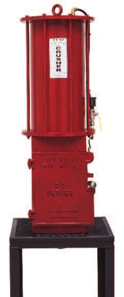 Requires 125 to 175 PSI air pressure with 5 second cycle time. Chamber accepts filters up to 71 2 tall and 6 diameter.