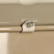 Casters are on the same side as the handle for easy maneuvering This drain is simple to use and comes complete with a fluid level sight