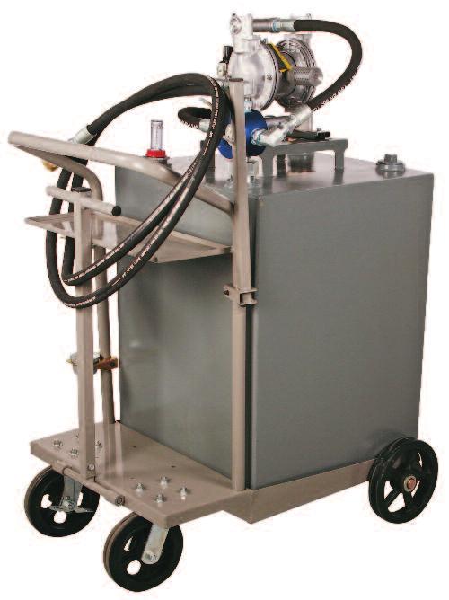 P/N 51009C-S16 Convenient transfer cart allows you to quickly and easily extract used engine oil, gear oil, hydraulic fluid, antifreeze or