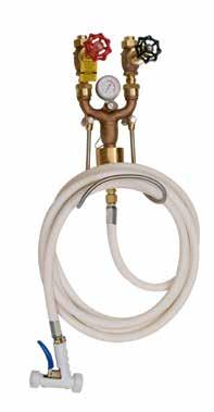 Hard piping from the unit discharge, or use with an open-ended hose, is not recommended. M-144TG Safety Mixing Unit Max. Pressure Max. Temperature 150PSI (10.