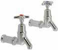 TAPS MANUAL OPERATION TAPS BIB TAPS FOR WALL MOUNTING Manufactured from chromium plated brass the 13mm bib taps are designed for mounting through a wall.