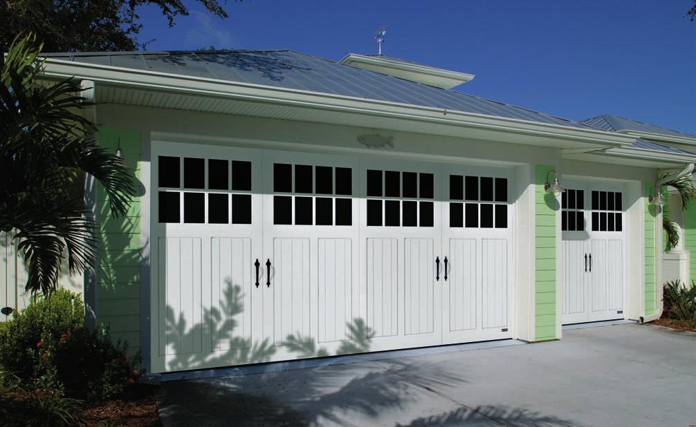 Laugh at the elements vinyl garage doors ASSA ABLOY VN2345 vinyl doors Whether you live in an area with harsh conditions or just want the peace of mind that comes from years of maintenance free