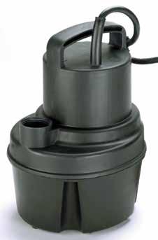 Submersible Removes water to 1/8 Easily Attaches to Garden or Pool Hose Oil-Free 300 GPH Pump Packed 4