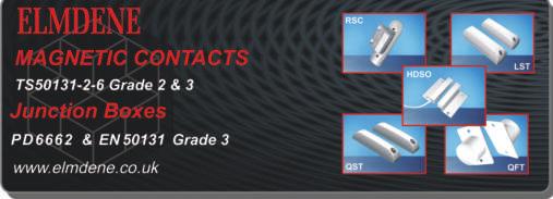556 CONTACTS (continued) ELMDENE SURFACE/FLUSH & ROLLER CONTACTS (2 Year Warranty) GRADE-3 3 NEW 026-0670 3 NEW 026-0668 EN3-QSC-RD Medium SURFACE plastic body contact 69.5mm long, 17.