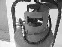 A dented, rusted or damaged propane cylinder may be hazardous and should be checked by your cylinder supplier.