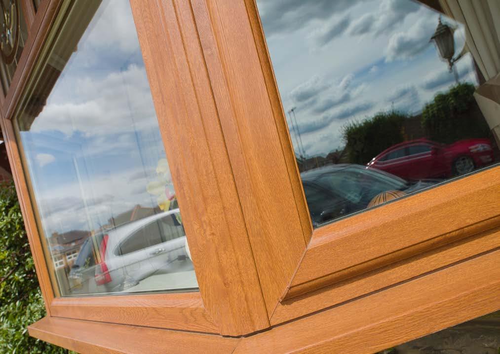 Offering the right appearance Gone are the days when PVCu windows were only available in white.