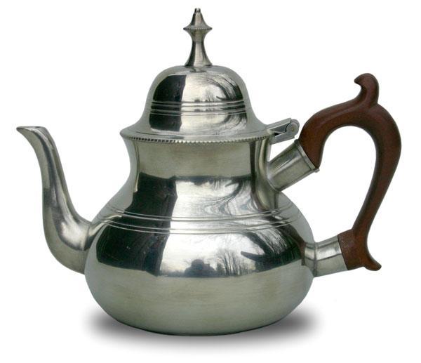Applications of Radiation Teapot Has smooth, shiny and silvery surface.