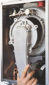 Thanks to the continuous research, Beretta succeeded in creating a heat-exchanger characterized by higher efficiency: 94% of seasonal space heating efficiency, calculated according to the ErP