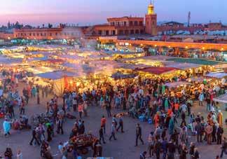 Nicknamed the Pearl of the South along the ancient trading route from Timbuktu, it is Morocco s second oldest imperial city, founded in the eleventh century by the Almoravides who left behind them