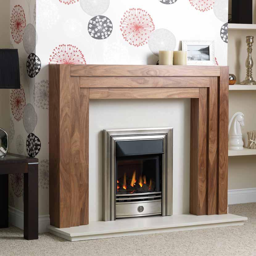 12 Classica Full Depth Homeflame Max Heat Output: 3.85kW Min Heat Output: 1.