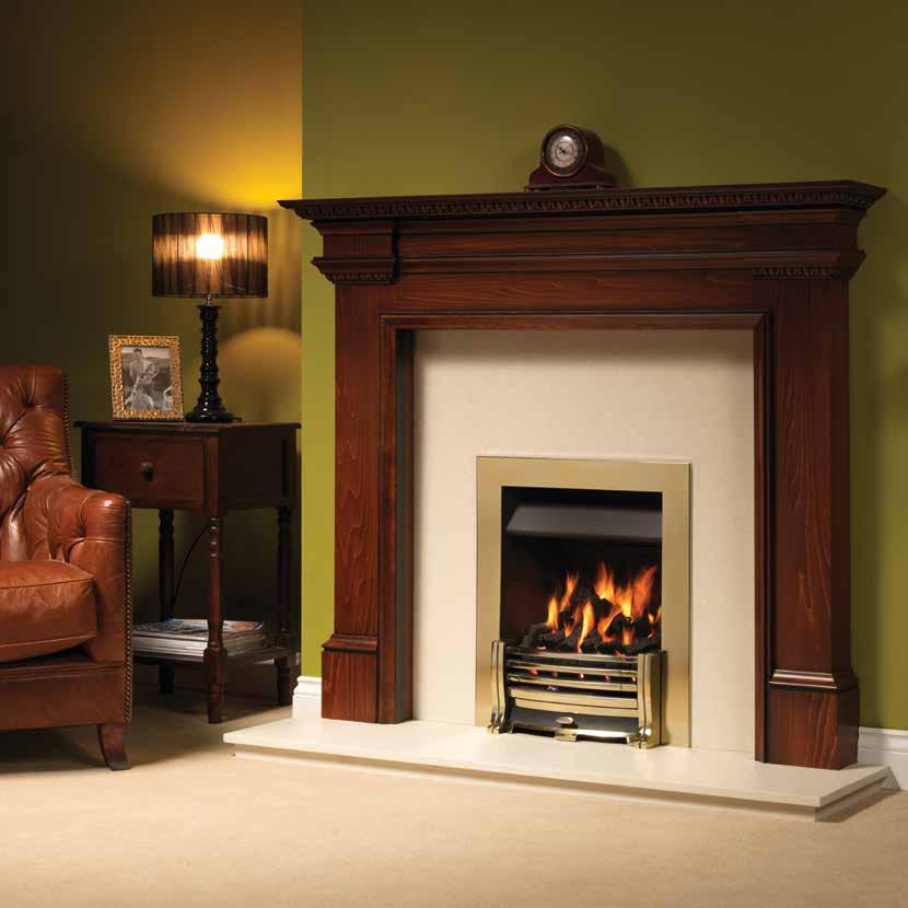 34 Airflame Convector Full Trim Bramford Max Heat Output: 3.7kW Min Heat Output: MC - 2.4kW, RC - 1.