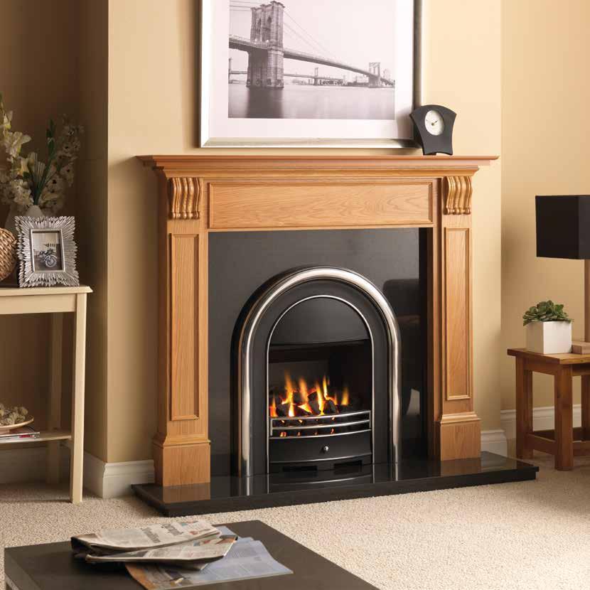 36 Airflame Convector Bloomsbury Max Heat Output: 3.7kW Min Heat Output: 1.
