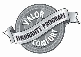 Thank You... For purchasing a Valor by Miles Industries. Your new radiant gas heater is a technical appliance that must be installed by a qualifi ed installer. Please fill in the information below.