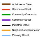 Washington Avenue and 7 th Street are identified in the PTN network. The action plan also emphasizes the benefits of creating complete streets where moving traffic is not the only objective.