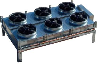 Air-Cooled Condensers Microchannel Condenser Product Description The microchannel air-cooled condenser platform provides significant refrigerant and energy savings vs.