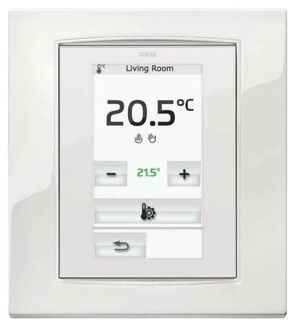 HOME AUTOMATION COMFORT 18 19 With By-me comfort is total: each space welcomes you with your preferred scenario and it only takes an instant to modify it as you prefer.