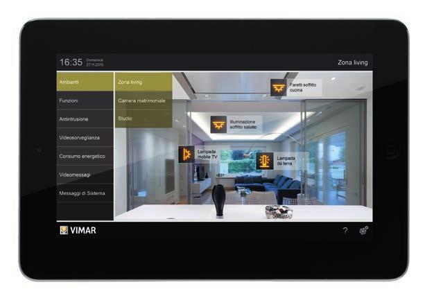 HOME AUTOMATION CONTROL 22 23 Manage everything, anywhere. Your wishes become commands, controlling every single function in the home.