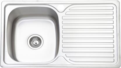 Estilo Sinks PROJECT-1 & 3/4 Bowl Sink With Drainer Size: 1080mm х 480mm F/L: