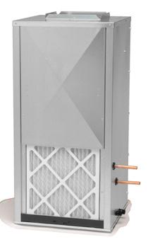VCFS Hi-Performance Vertical Fan Coil with Front Return - Chilled / Hot Water / Electric Heat VCFP Hi-Performance Vertical Fan Coil with Painted Front Return - Chilled / Hot Heavy-gauge galvanized