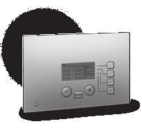 modulating burner control unit and pneumatic gas-air ratio control.