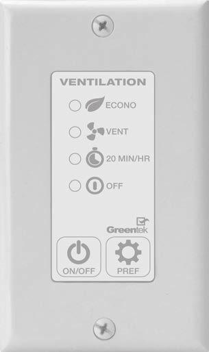 5. OPERATING YOUR WALL CONTROLS VECTRA EHC1.