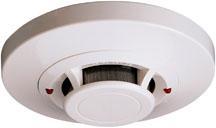 Below is the example of smoke detector. Figure-6 : Smoke Detector (By Permission from Kidde) Photoelectric Smoke Detector There are two principles of the Photoelectric Smoke Detector: 1.