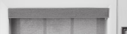 Cassette Valance A cassette is an enclosed valance with a curved front panel, with a matching strip of material/fabric inserted across the face of the cassette.