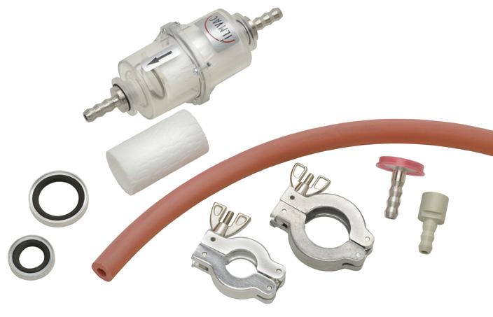 404005 Advanced Vacuum Oven Kit For extra protection when connecting diaphragm pump to vacuum oven with either or DN 25 KF flange Advanced vacuum oven kit