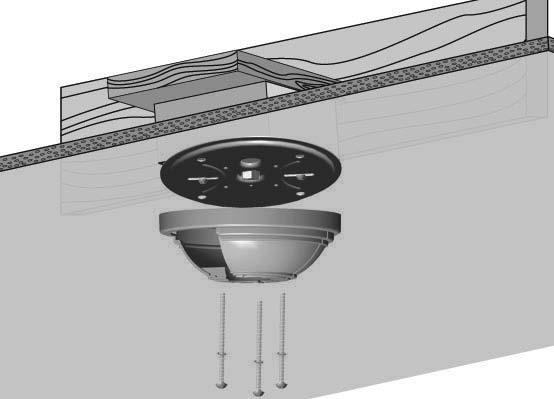 Joist Ceiling Fan Approved Wiring Box Canopy Canopy Hatch Canopy Screws and () Lock Washers CANOPY INSTALLATION Phillips